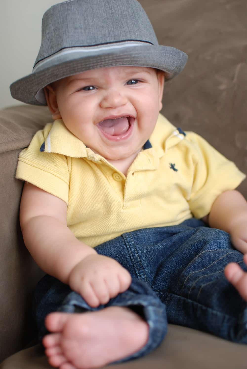 Baby with a fedora