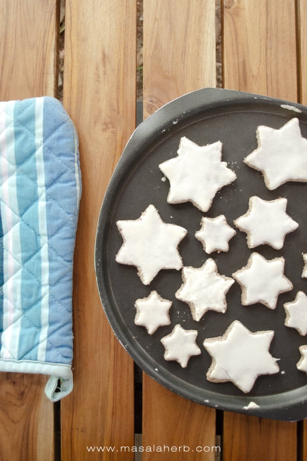 Christmas star cookies