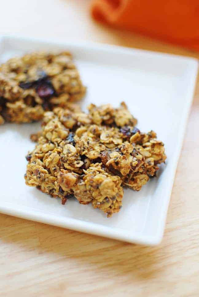 Pumpkin Breakfast Cookies