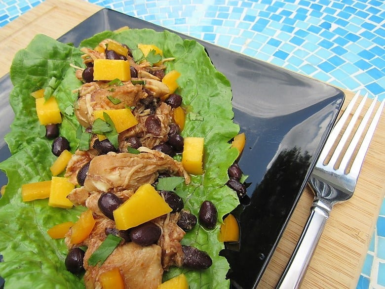 BBQ Chicken Lettuce Wrap