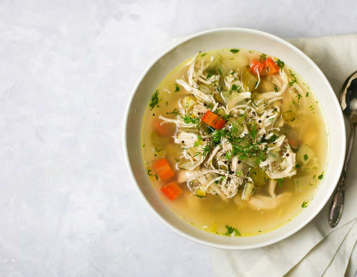 Chicken vegetable soup