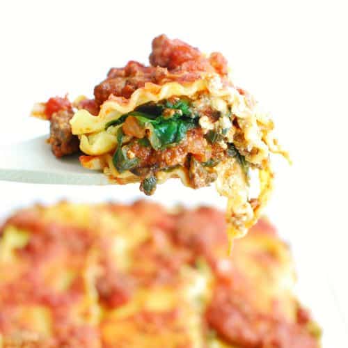 Insanely Delicious Dairy Free Lasagna - Dairy Free for Baby