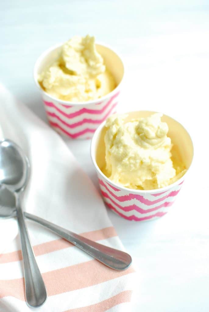 Homemade Vegan Pineapple Ice Cream (Just 3 Ingredients!)