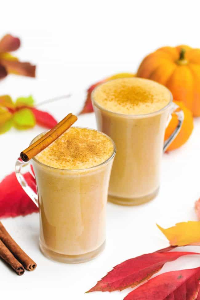 Pumpkin chai latte