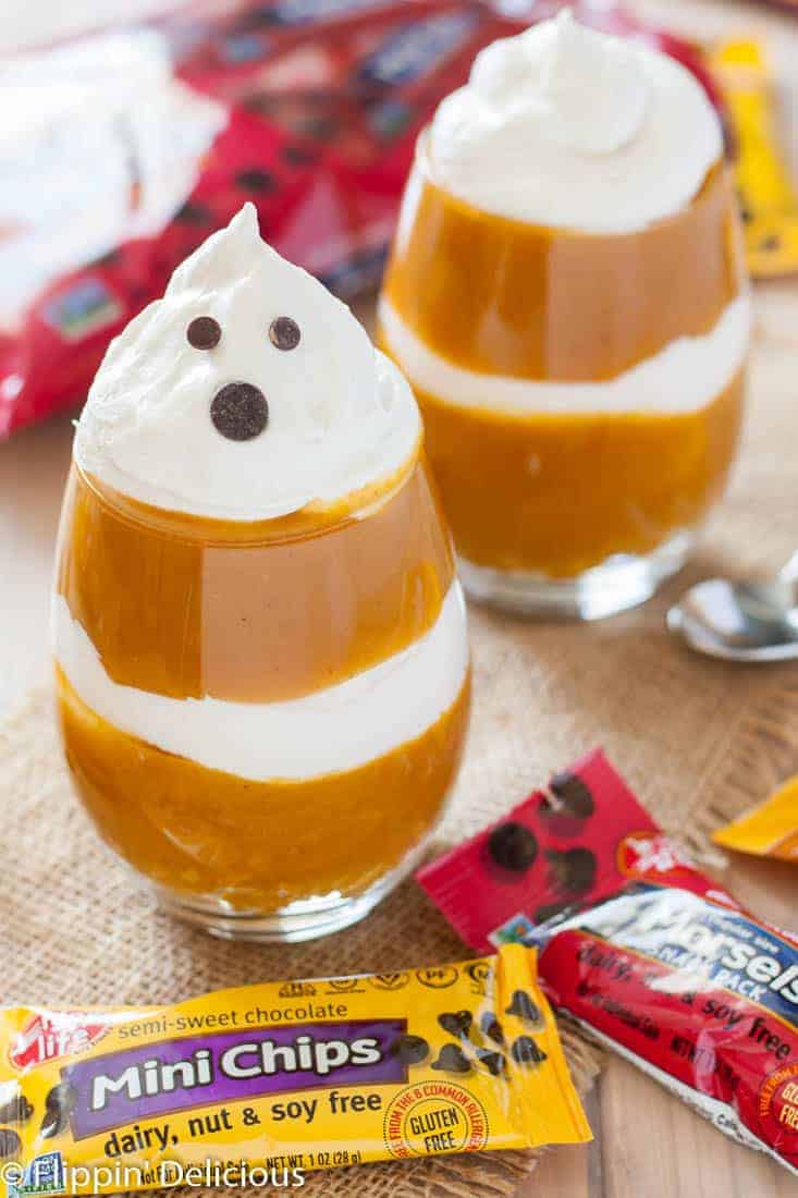 Vegan pumpkin pudding