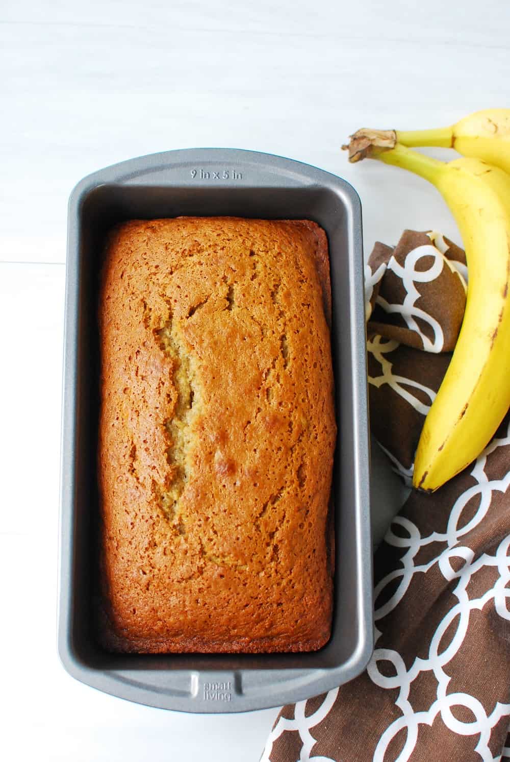 Applesauce Banana Bread - dairy free, oil free - Feast for a Fraction