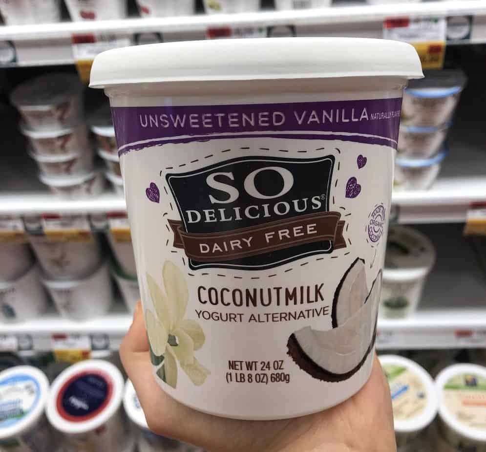 so delicious unsweetened coconut yogurt