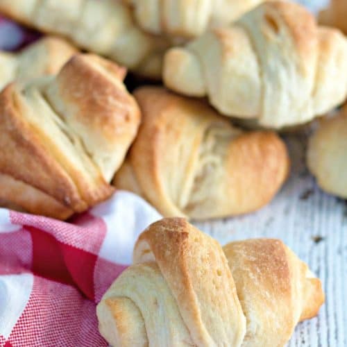 Homemade Dairy Free Crescent Rolls - Dairy Free for Baby