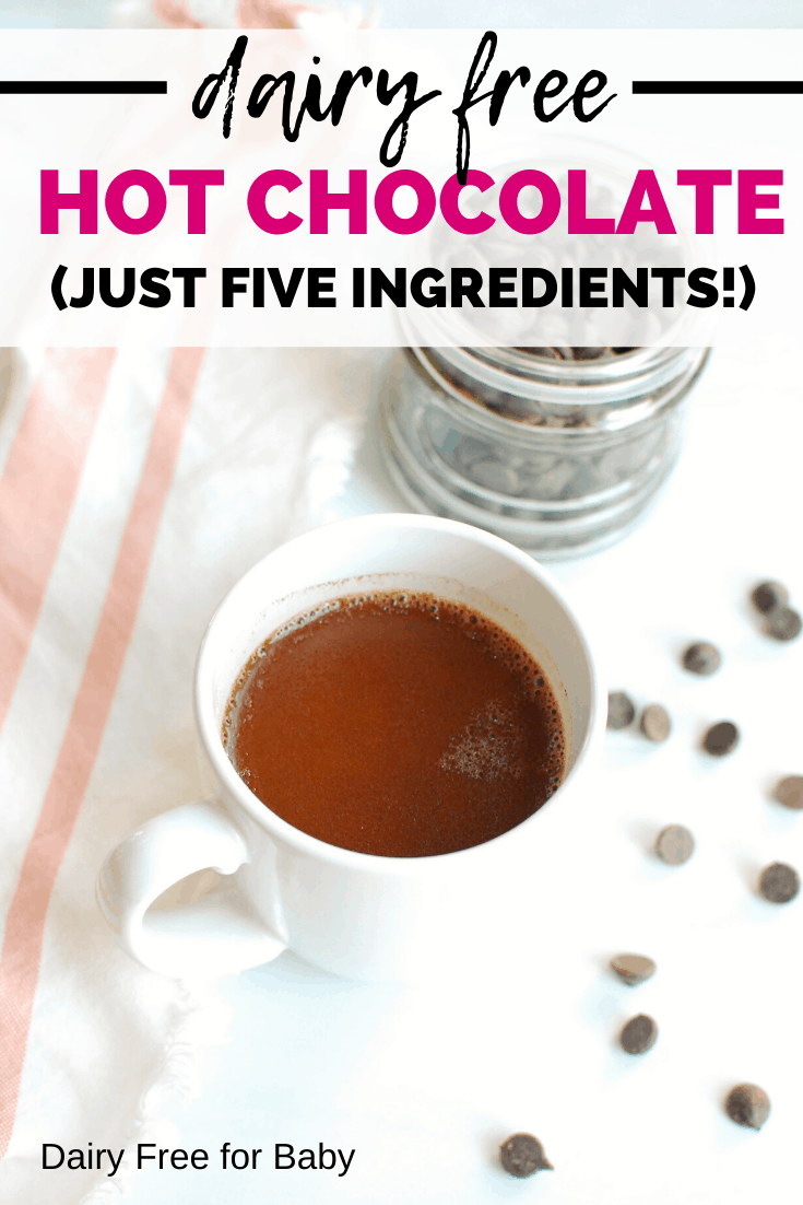 Delicious Dairy Free Hot Chocolate Dairy Free for Baby