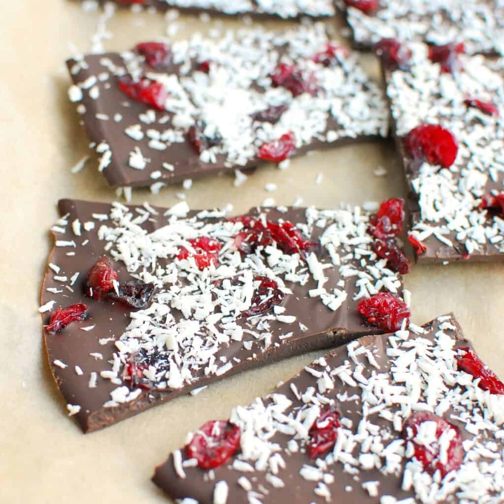 Dairy Free Chocolate Bark (Gluten Free Too!) Dairy Free for Baby