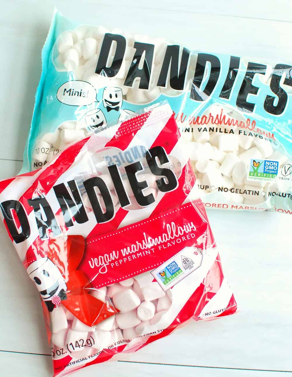 dandies vanilla and peppermint marshmallows