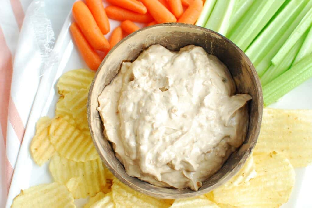 Easy Dairy Free French Onion Dip Dairy Free for Baby