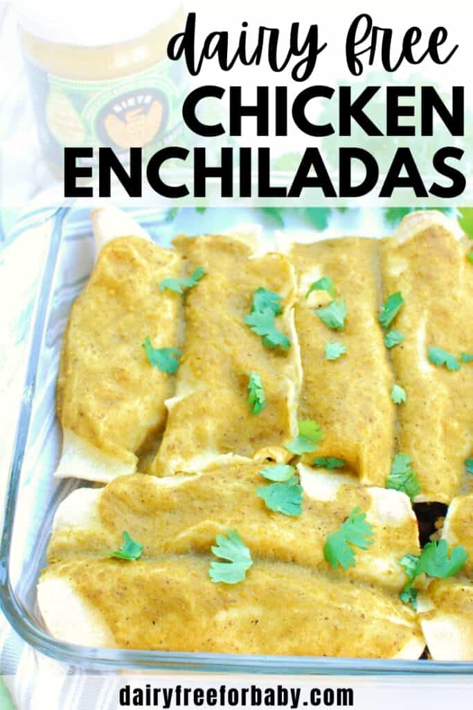 Delicious Dairy Free Enchiladas - Dairy Free for Baby