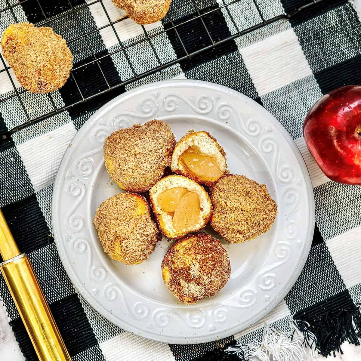 Air Fryer Apple Pie Bombs (Dairy Free) Dairy Free for Baby