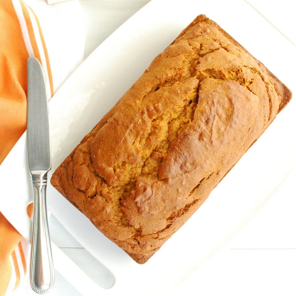 Gluten Free Dairy Free Pumpkin Bread - Dairy Free for Baby