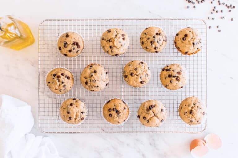 Dairy Free Banana Muffins (Made with Olive Oil)