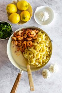 Dairy Free Shrimp Pasta - Dairy Free for Baby