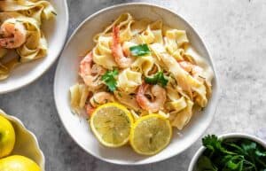 Dairy Free Shrimp Pasta - Dairy Free for Baby