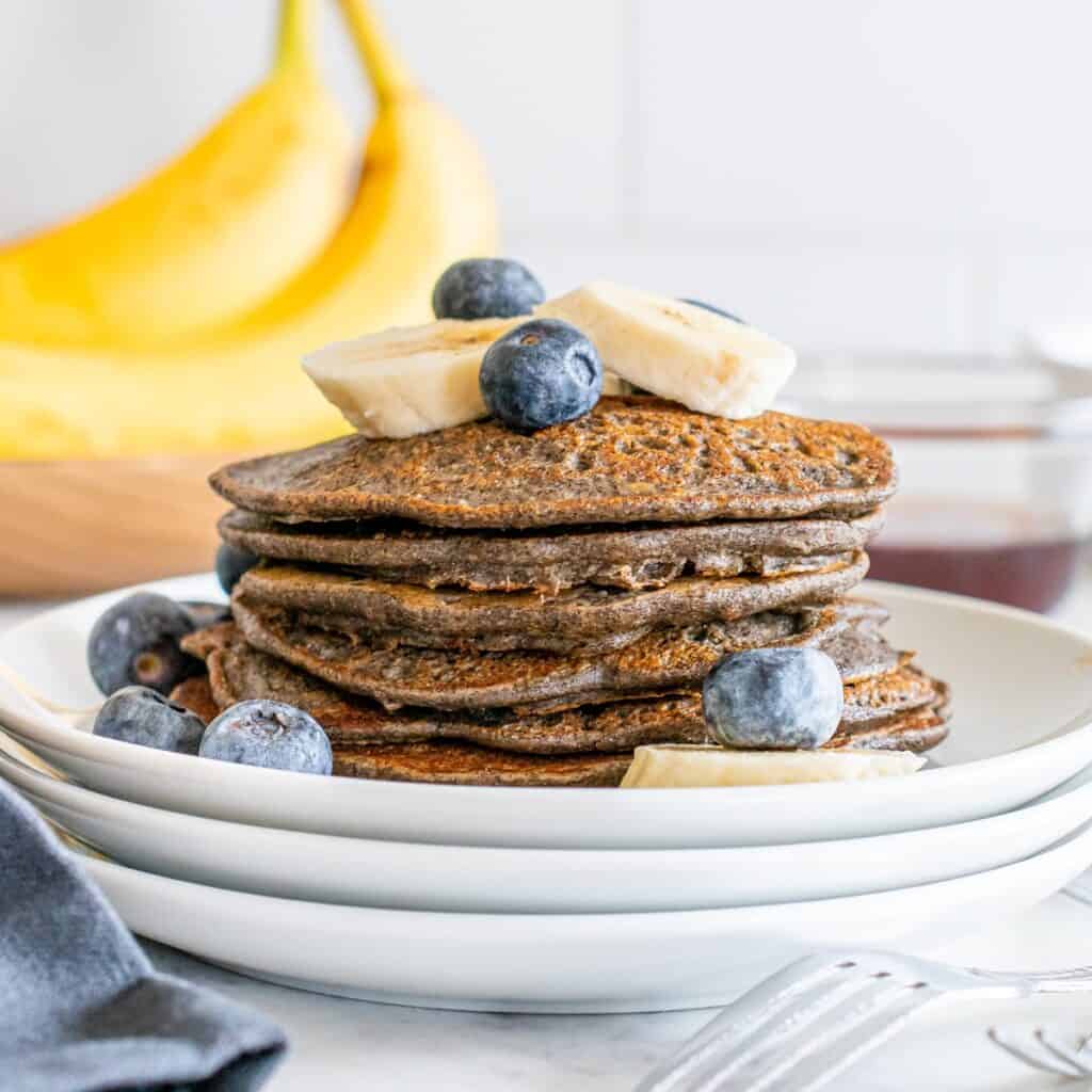 3 Ingredient Buckwheat Pancakes Dairy Free for Baby