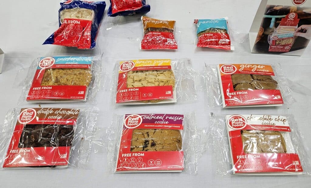 Allergy-friendly cookies from Red Plate Foods.