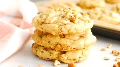 Dairy Free Butter Pecan Cookies